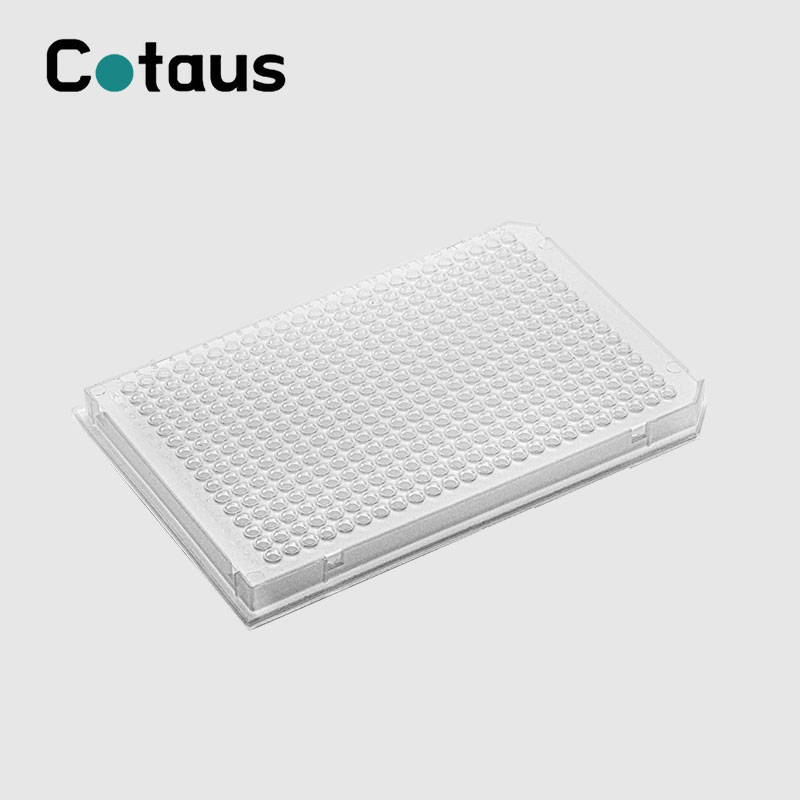 384 څاه 40Î¼l شفاف PCR پلیټ