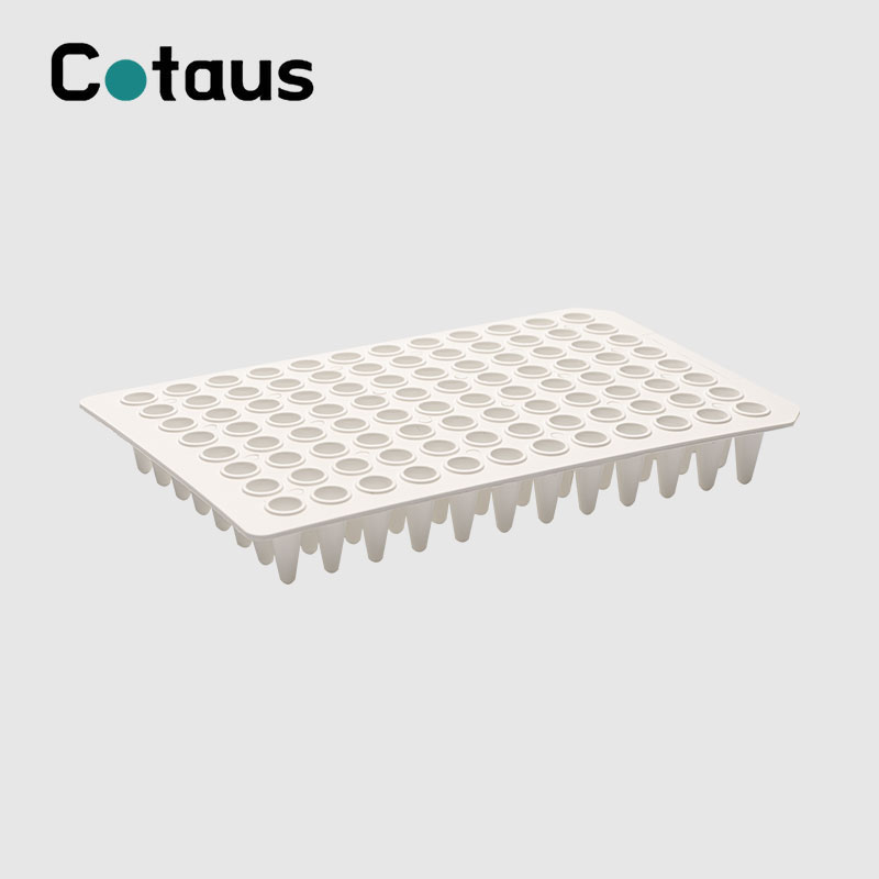 96 ښه 0.1ml سپینه نه سکرټ PCR پلیټ